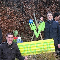 Members of the University Gardening Club